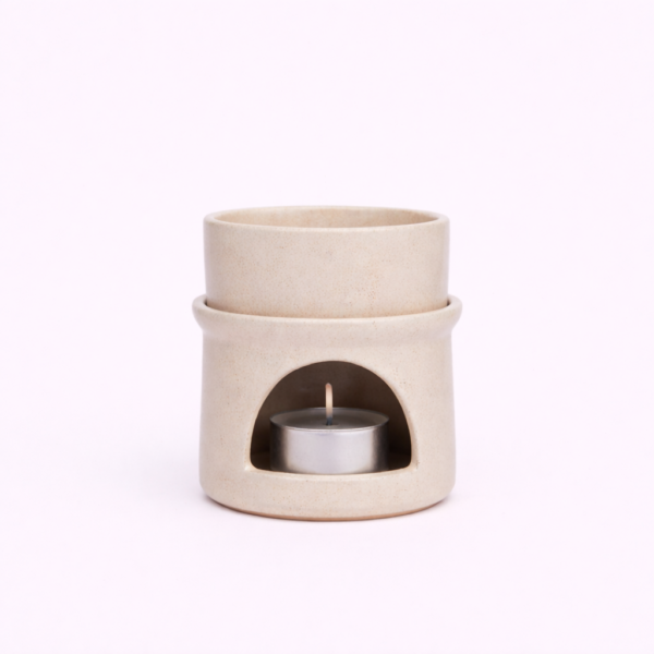 ceramic, sustainable, handcrafted, Aroma Pot With Cover Bowl (Small)