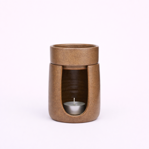 ceramic, sustainable, handcrafted, Aroma Pot With Cover Bowl