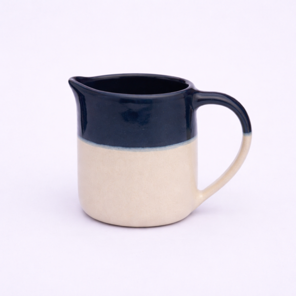 ceramic, ethical, handmade, Two Tone Straight Milk Pot