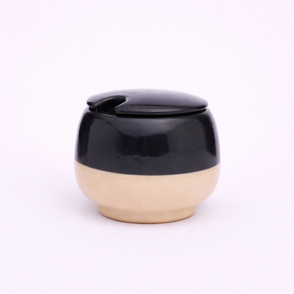 Two Tone Round Sugar Pot - Image 3