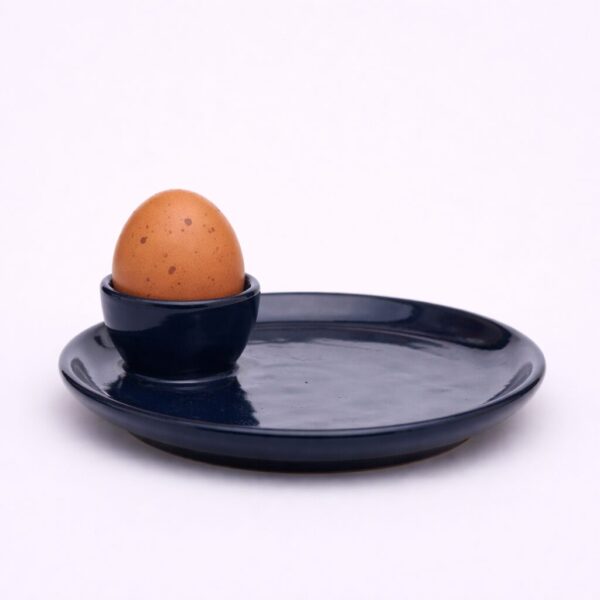 ceramic, ethical, handmade, egg holder plate