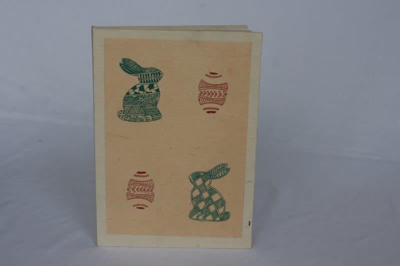 Easter Egg and Rabbit Notebook