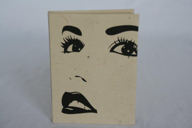 Face Print Notebook