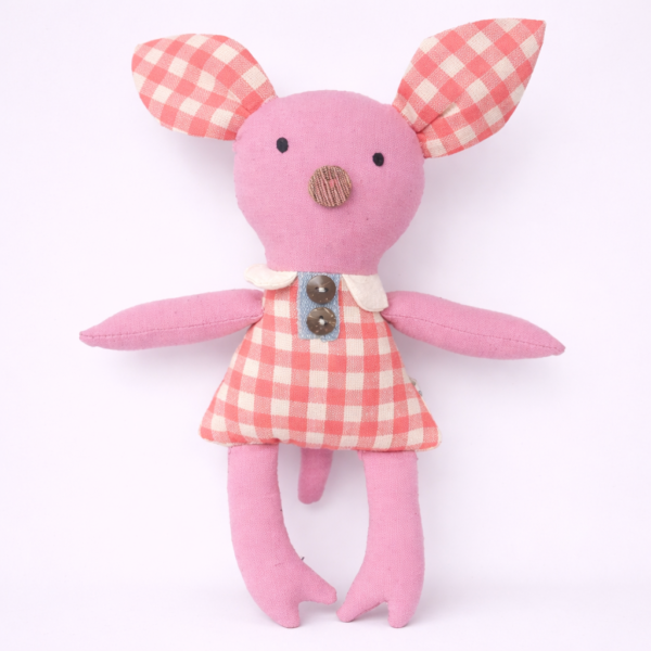 soft toys, handcrafted, sustainable, Pig Doll