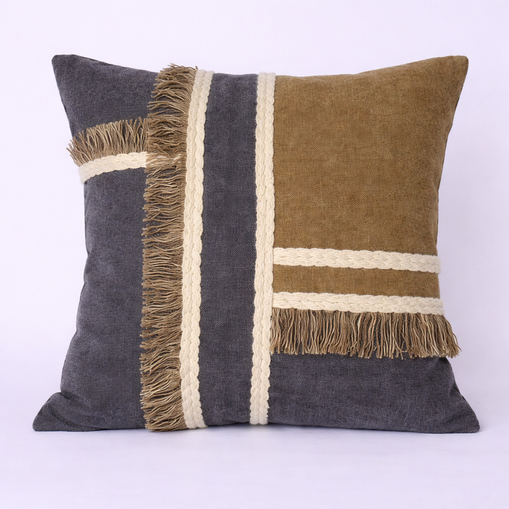 Shyama Cotton Wool Mix Cushion Cover - Image 3