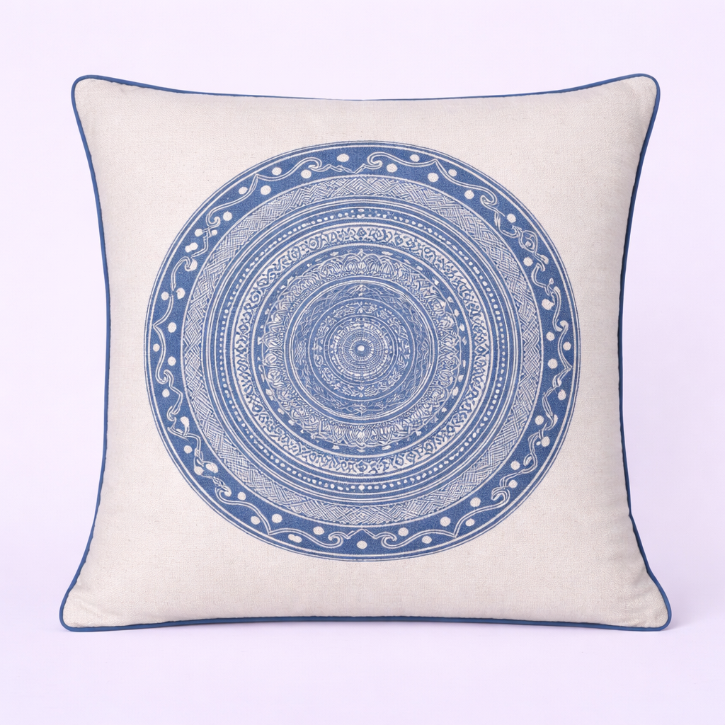 Mandala Print Cushion Cover
