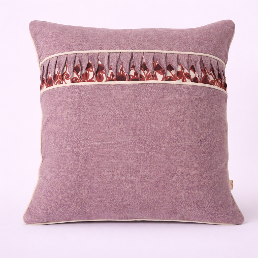 Fabric Fold Cushion Cover
