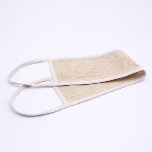 sustainable, handmade, ethical, body scrubber, Nettle Cotton Body Scrubber