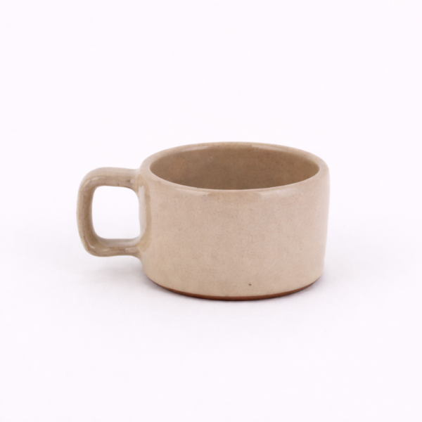 ceramic, handcrafted, sustainable, Small Handled Candle Stand