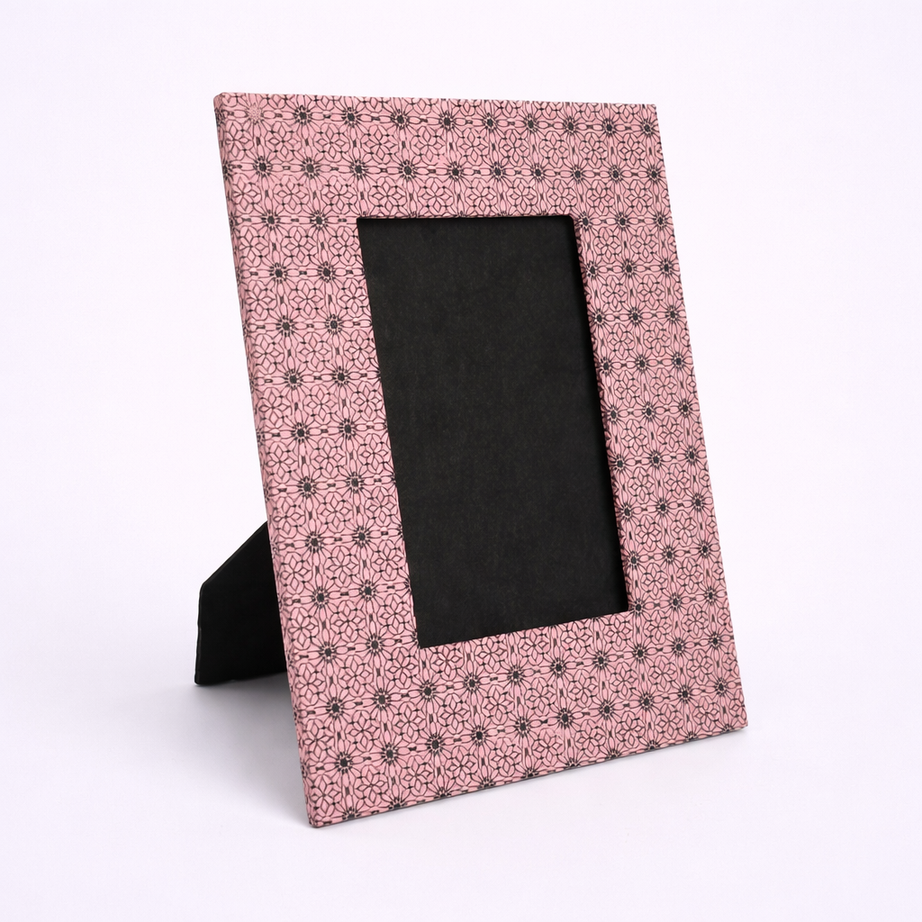 handmade, lokta paper, eco friendly, sustainable, Shashiko Range Photo Frame
