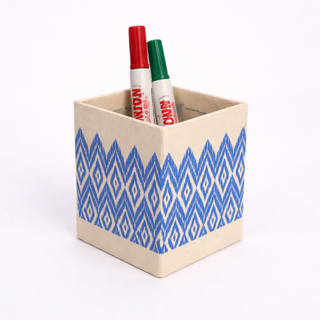 Dhaka Boarder Printed Pencil Holder - Image 2
