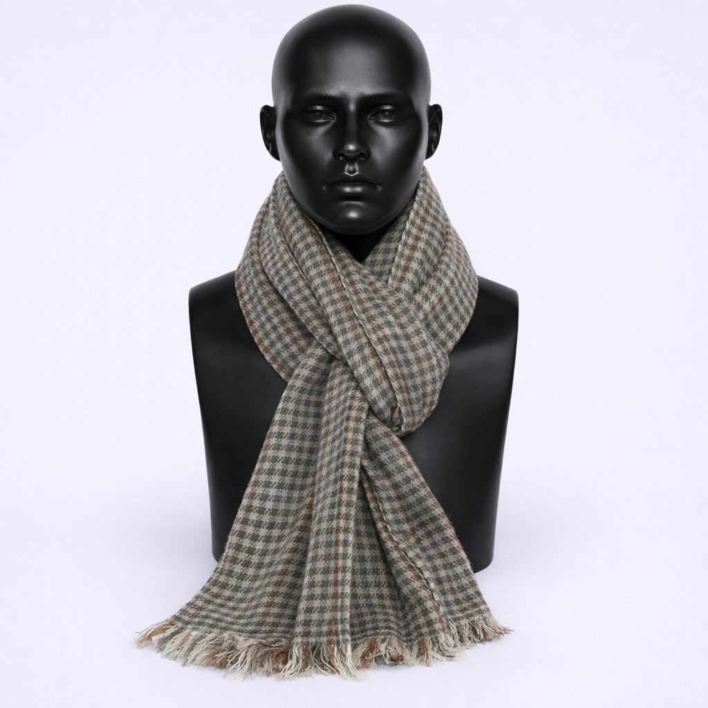 Woolen Natural Color Mix Muffler