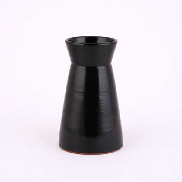 Curve ceramic vase, sustainable, handcrafted, home decor
