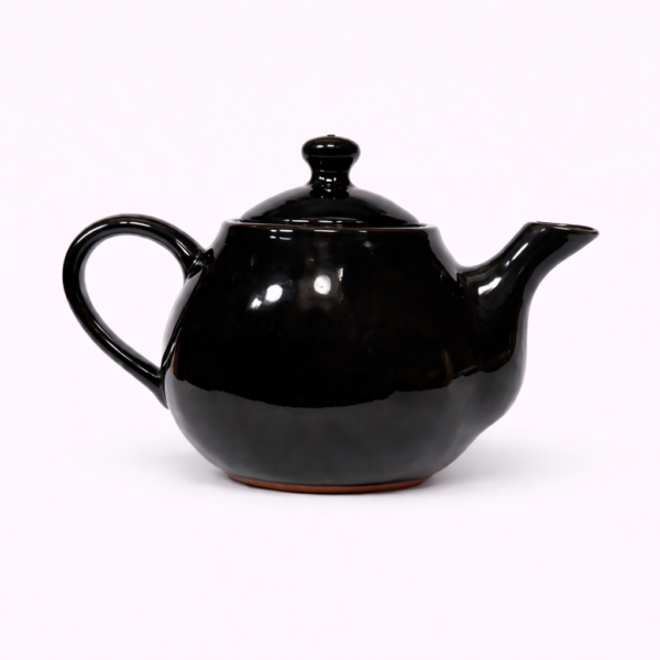 ceramic, ethical, handmade, Noir Teapot