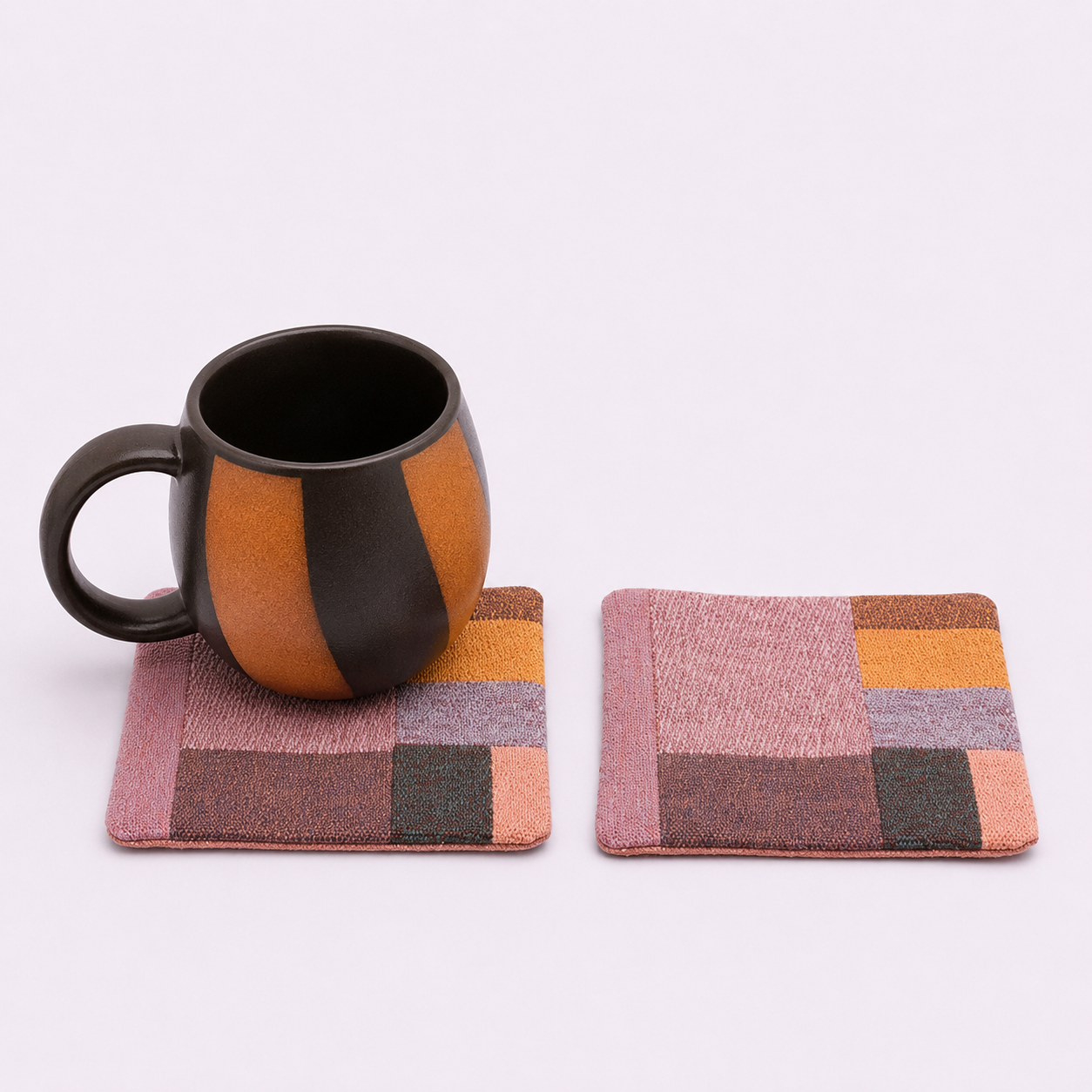 Leftover Cotton Patched Coaster - Image 3