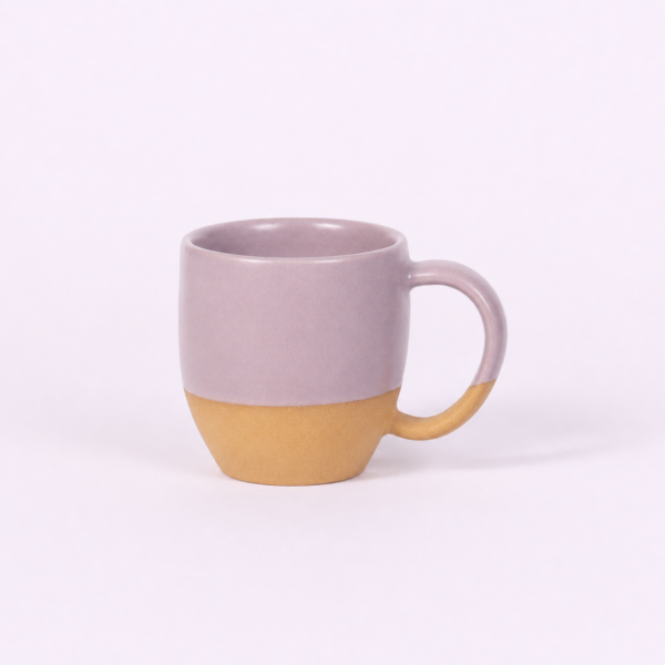 handcrafted, ceramic, sustainable, ethical, Bottom Unglazed Oval Mug