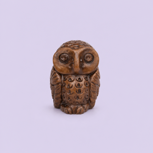 Owl Figurine, sustainable, handcrafted, handmade, eco friendly, home decor, ceramic, gifting, decorative
