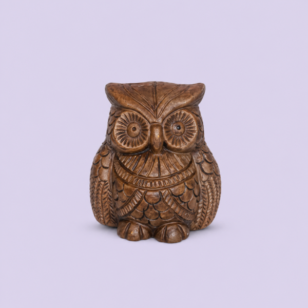 Owl Sculpture, sustainable, handcrafted, handmade, eco friendly, home decor, ceramic, gifting, decorative