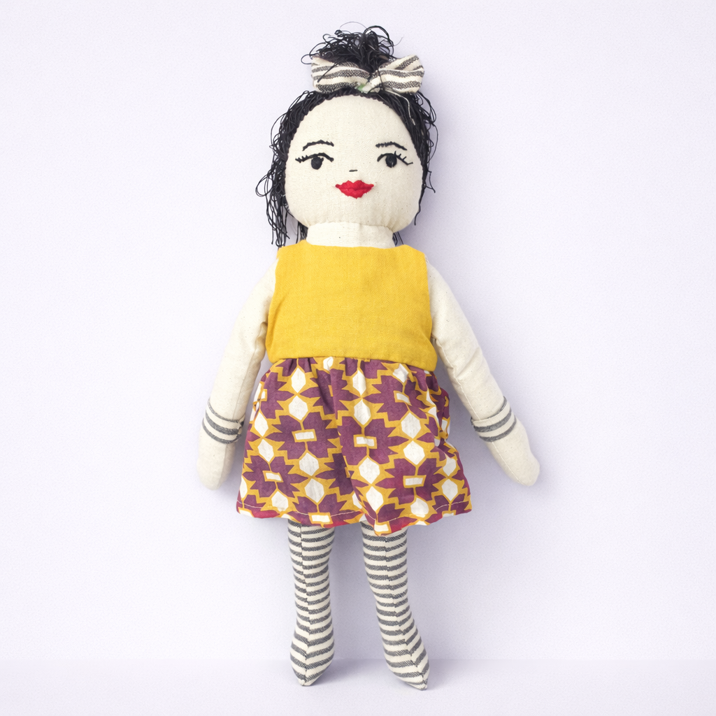 Black Hair Doll