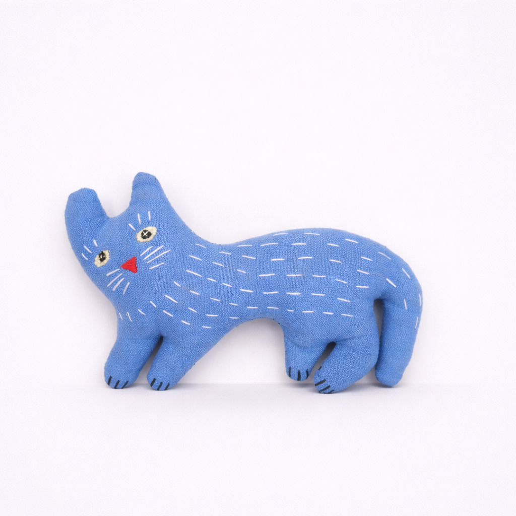 Cat With Embroidery